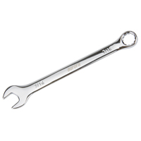 Combination Wrench, 12 Point, 7/16", Chrome Finish TYK603 | TENAQUIP
