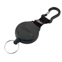 Securit™ Key Chains, Polycarbonate, 48" Cable, Carabiner Attachment  TLZ010 | TENAQUIP