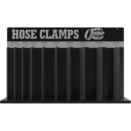 Durham Manufacturing 906-08-S129 10-Loop Hose Clamp Rack