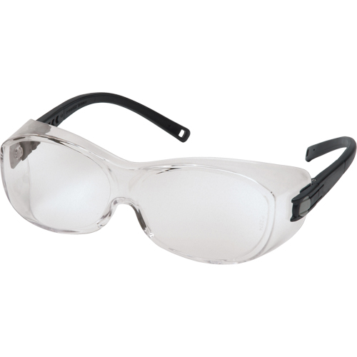 PYRAMEX OTS® Safety Glasses, Clear Lens, Anti-Fog/Anti-Scratch Coating ...