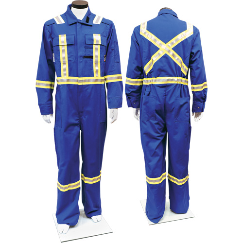 IFR Workwear USB109-50 UltraSoft® High-Visibility Coveralls, Size 50 ...