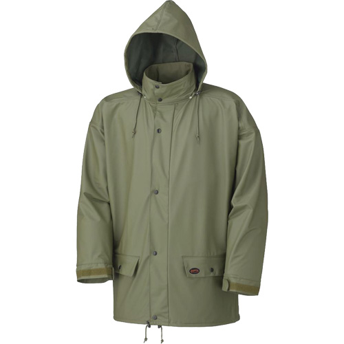 Pioneer V3020140 M Stretch Rain Jacket Polyurethane Medium Green