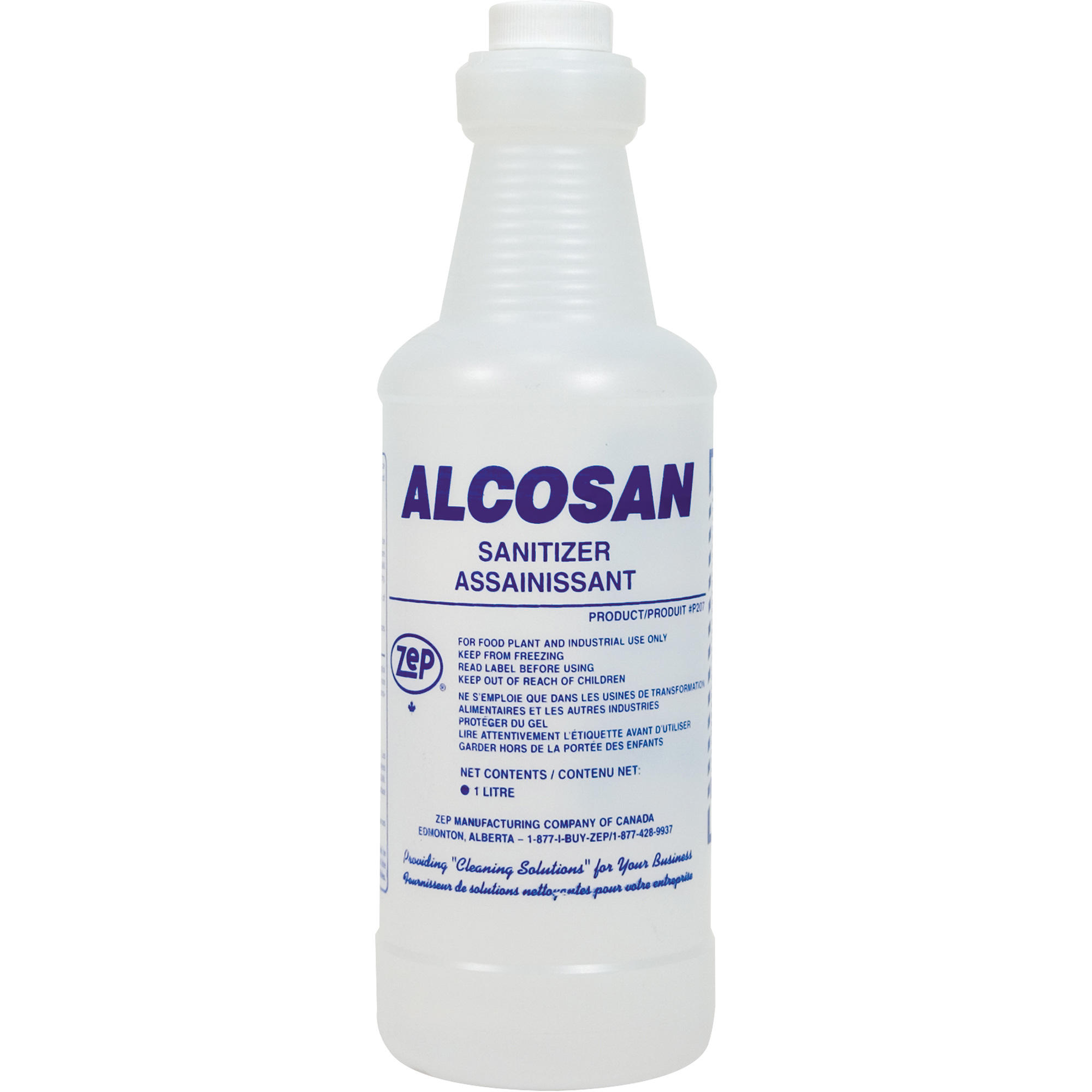 Zep P20701C Désinfectant de surface Alcosan, 1 L, Bouteille