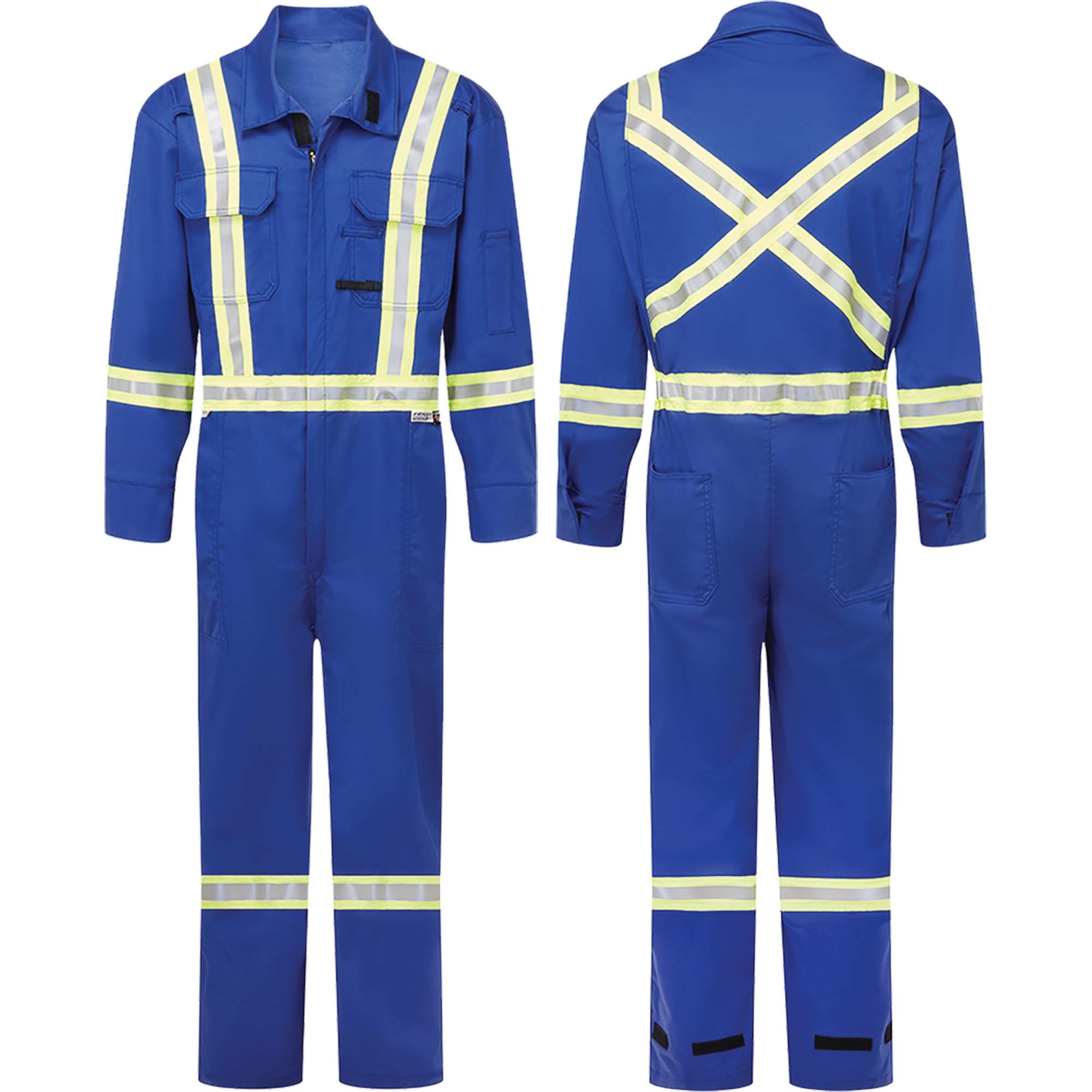 IFR Workwear ASB3108-46T Avenger 3108 Style Coveralls, Size 46T, Royal Blue